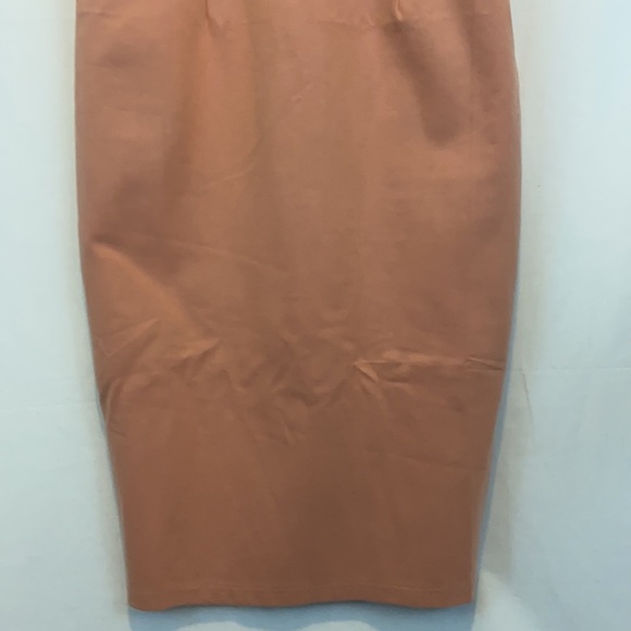 12th Heart Body Con Dress Color Block Peach Size L - Picture 3 of 9